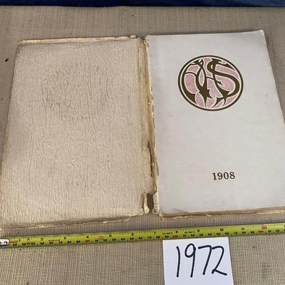 1908 Atchison High School Yearbook