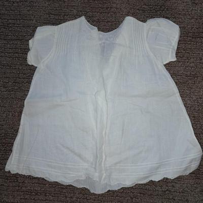 Vintage embroidered baby clothes dresses / gowns