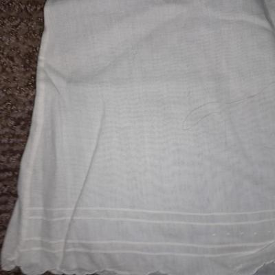 Vintage embroidered baby clothes dresses / gowns