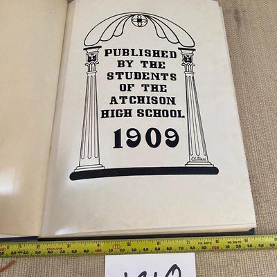 1909 Atchison High School Yearbook