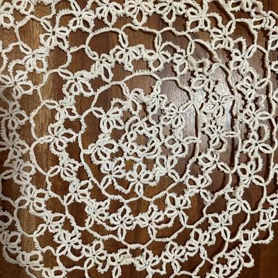 Variety of Crochet Table Runners, Doilies, etc.