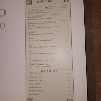 Hardback Colorado 1870 - 2000 W.H. Jackson and Late John Fielder book