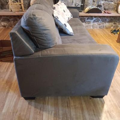 Ashley Furniture Industries faux leather couch