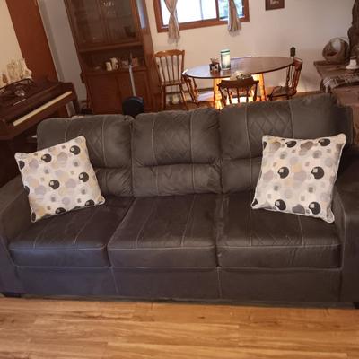 Ashley Furniture Industries faux leather couch