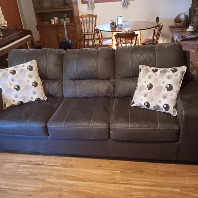 Ashley Furniture Industries faux leather couch