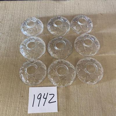 Vintage Chandelier Plates