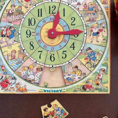 Vintage Puzzle, Soft Book, Music Toy & Pull Car