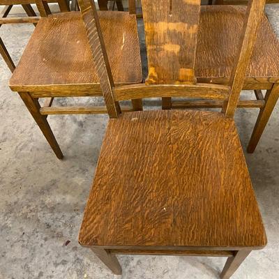 6 Vintage Chairs