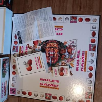 Two boardgames Rules of the Game and a vintage TIME the game Complete