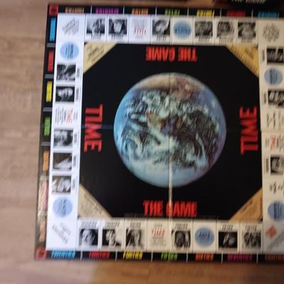Two boardgames Rules of the Game and a vintage TIME the game Complete