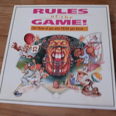 Two boardgames Rules of the Game and a vintage TIME the game Complete