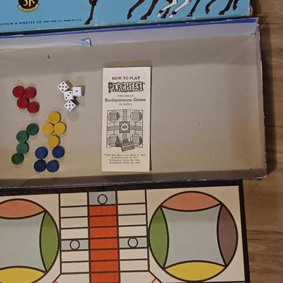 Vintage Parcheesi A royal game of India Popular edition