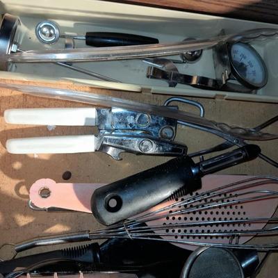 Assortment of Kitchen cooking Utensils
