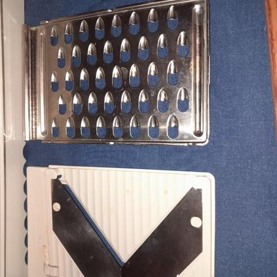 Cheese board and multipurpose grater
