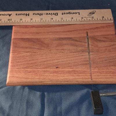 Cheese board and multipurpose grater
