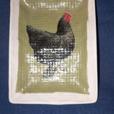 Kitchen Chicken and Rooster Dishes with Decor