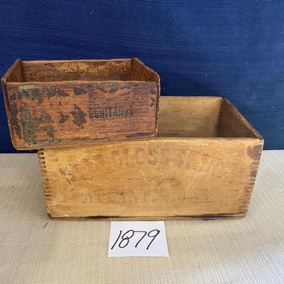Vintage Wooden Boxes