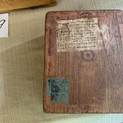 Vintage Wooden Boxes