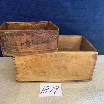 Vintage Wooden Boxes