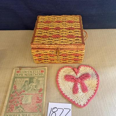 Vintage Sewing Basket