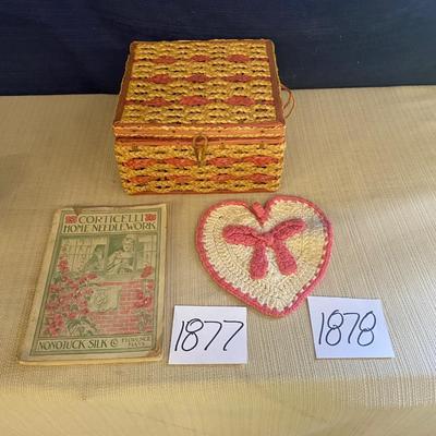 Vintage Sewing Basket