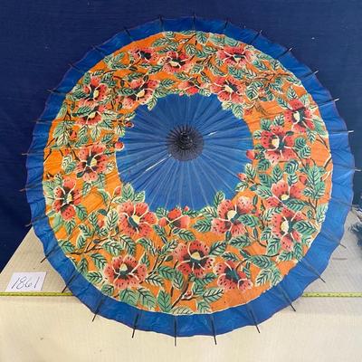 Vintage Oriental Umbrella