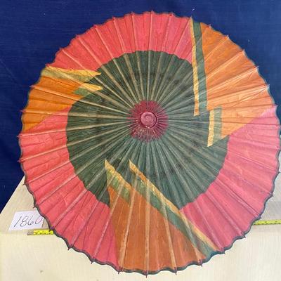 Vintage Oriental Umbrella