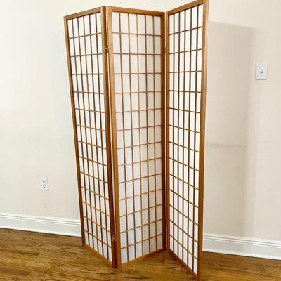 3-Panel Solid Wood Privacy Screen ~ *Read Details