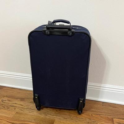 JAGUAR ~ Four (4) Piece Navy Blue Luggage Set