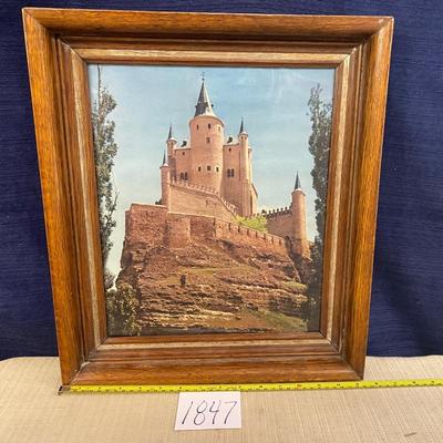 Vintage Castle in Spain at Segovia