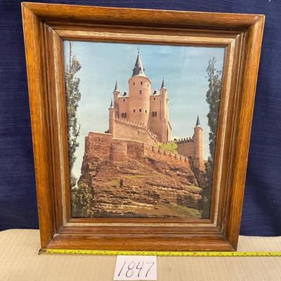 Vintage Castle in Spain at Segovia