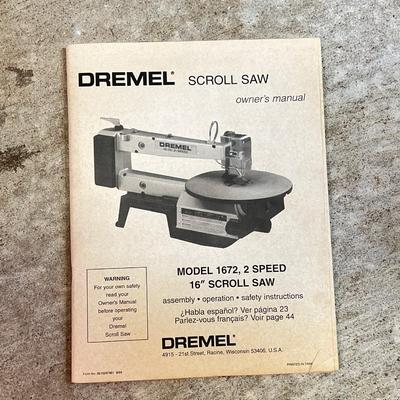 DREMEL ~ 16â€ 2-Speed Scroll Saw