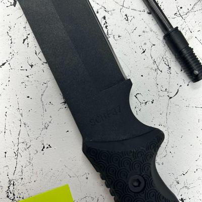Tanto Knife with Belt sleeve