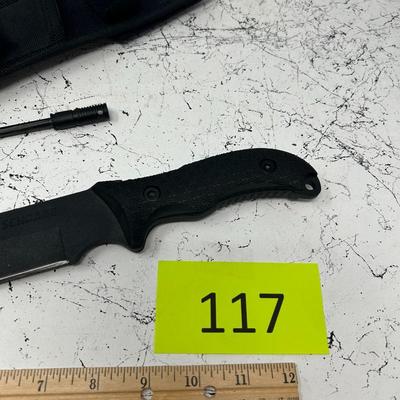 Tanto Knife with Belt sleeve