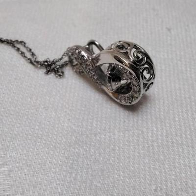 Goshenite Eternity 18" 925 Necklace