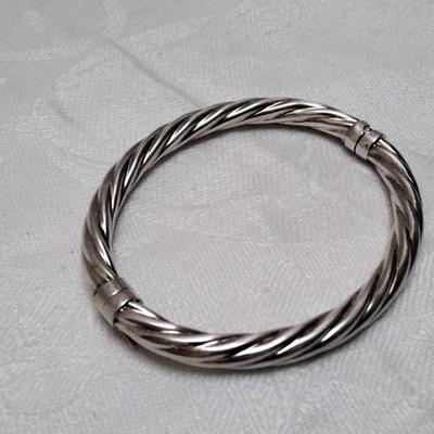 Vintage Twisted 925 2" Lobster Clasp
