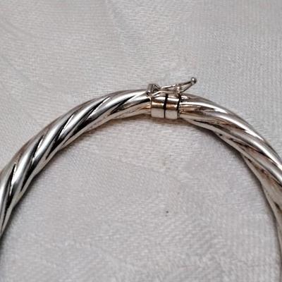 Vintage Twisted 925 2" Lobster Clasp