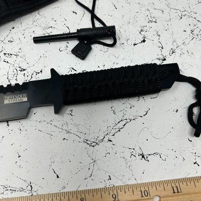 Defender Extreme Knife W/ Sleeve