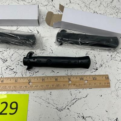 Three Folding Stiletto Knives