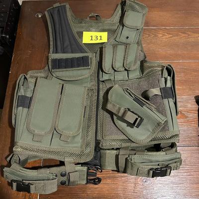 Army Green Tactical Vest