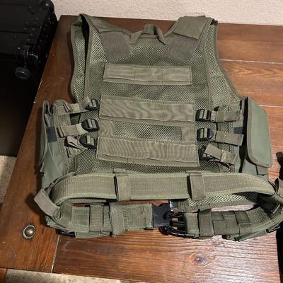 Army Green Tactical Vest