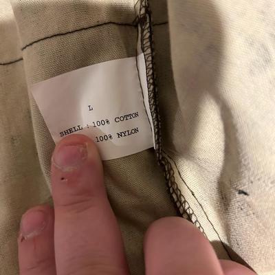 Camo Bird Vest: Size L