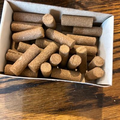 Vintage Box and 4 Vintage Incense Holders W/ Incense