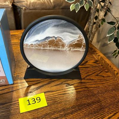Desktop Fountain + Moving Sand Art Picture