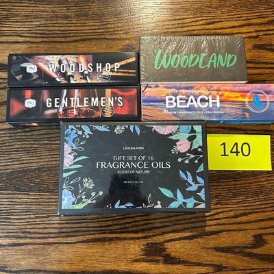 5 boxes of Fragrance oils