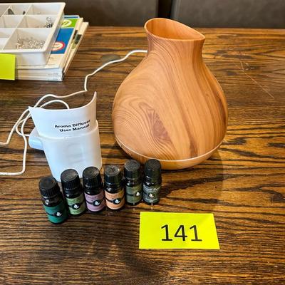 Essential oil Diffuser with 6 Fragrances