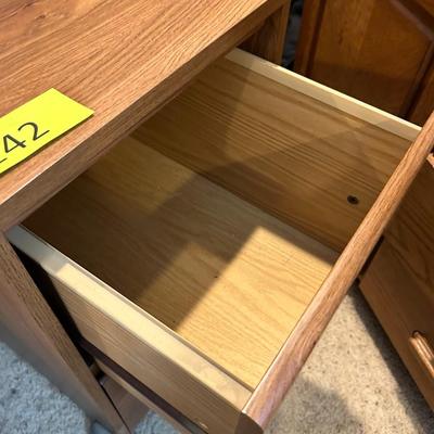 Two Drawer Wheel File Cabinet