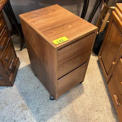Two Drawer Wheel File Cabinet