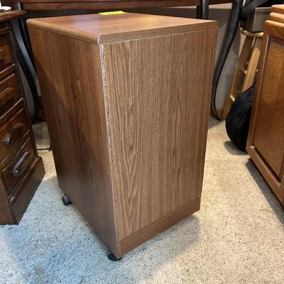 Two Drawer Wheel File Cabinet