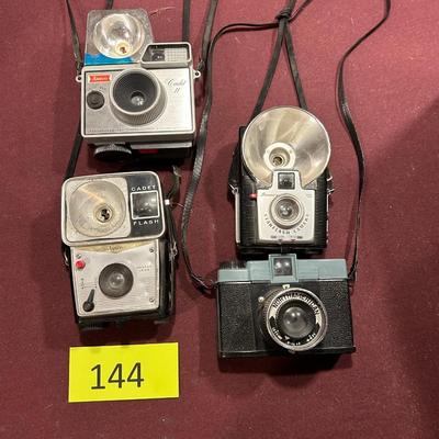 Ansco, North American, and Brownie Vintage Cameras